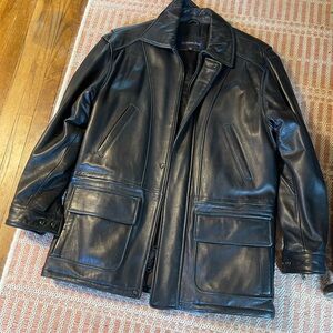 Dockers men’s lamb leather jacket